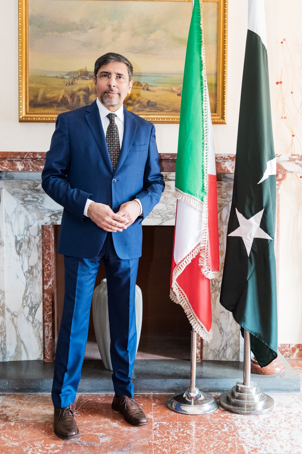 L'amb. Jauhar Saleem, Pakistan (foto ufficiale)