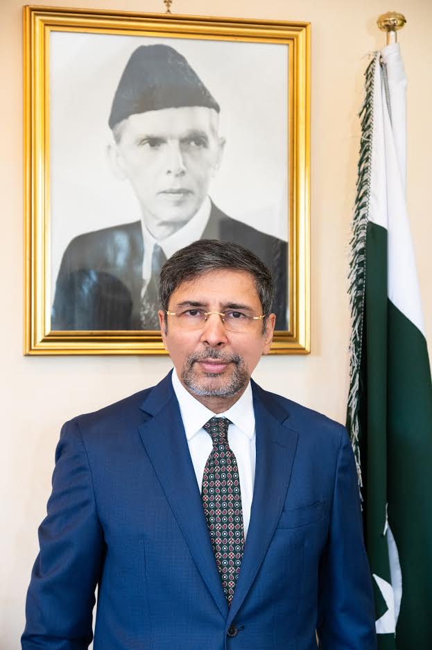 L'amb. Jauhar Saleem, Pakistan (foto ufficiale)