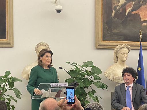 Amb. Gabriela Dancau in Campidoglio