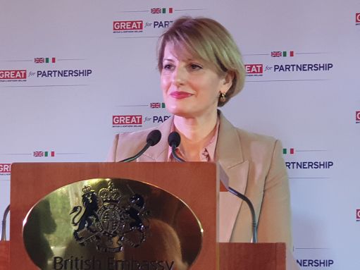 Amb Jill Morris - foto ambasciata