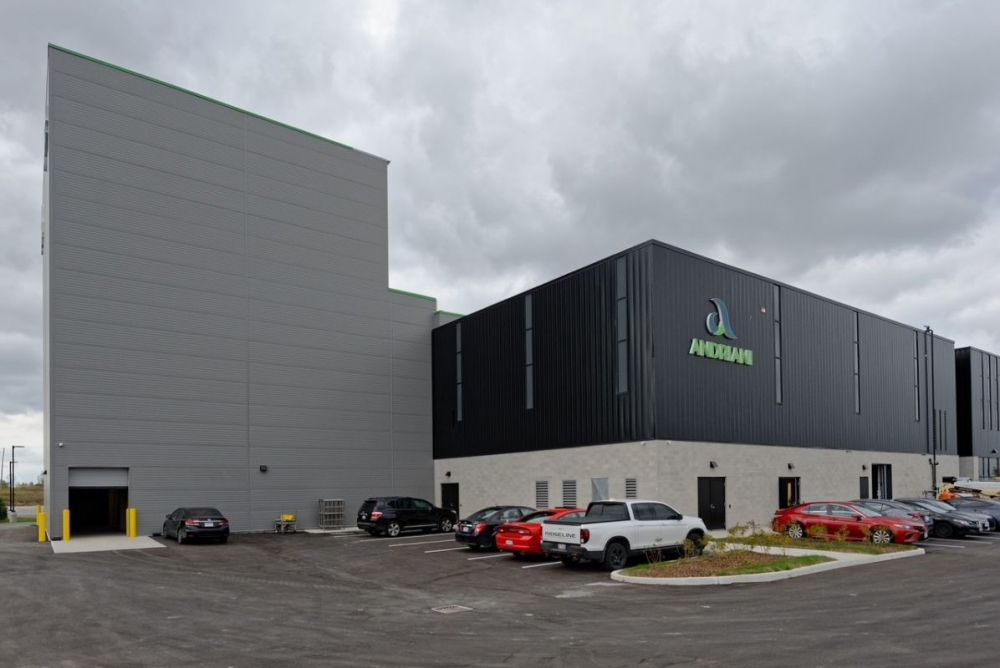Lo stabilimento Andriani a London nell'Ontario - Foto: sito aziendale