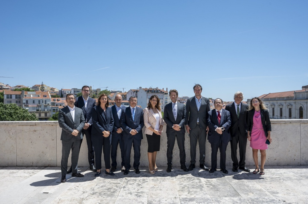 Amb. Formosa con presidente, Andreia Neto, e componenti Gruppo Parlamentare Amicizia Portogallo–Italia