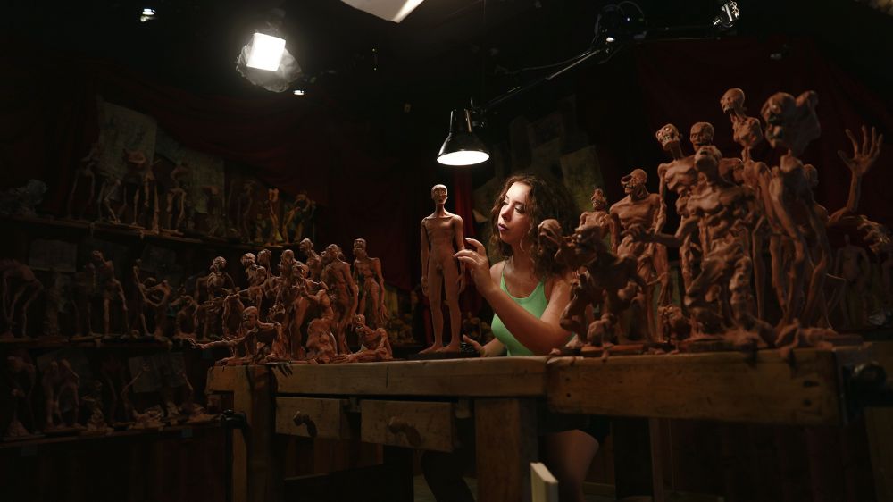 Arianna Gheller su set di "Playing God" &lsquo;corto&rsquo; Made in CNA in corsa per gli Oscar - foto: Ufficio Stampa