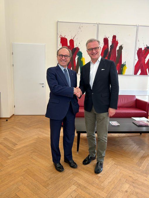 Amb. Giovanni Pugliese alla Medizinsche Universit&auml;t Wien