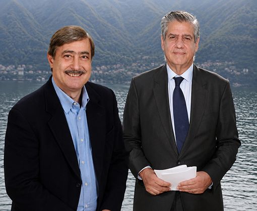 Da sx: delegato Carmelo Grillo e amb. Stefano Pontecorvo - foto: Avio Solution
