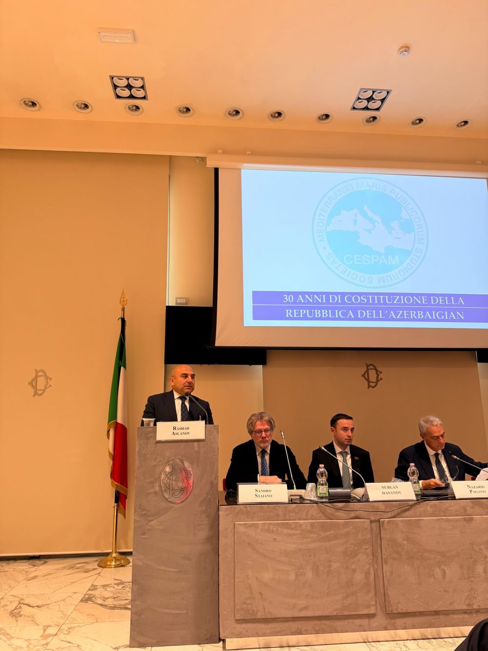 Ambasciatore dell’Azerbaigian in Italia, Rashad Aslanov