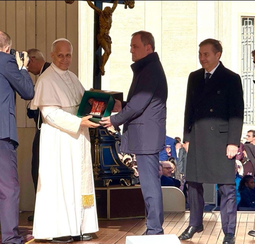 Ministro Esteri Jeyhun Bayramov in visita in Vaticano - foto: Ambasciata