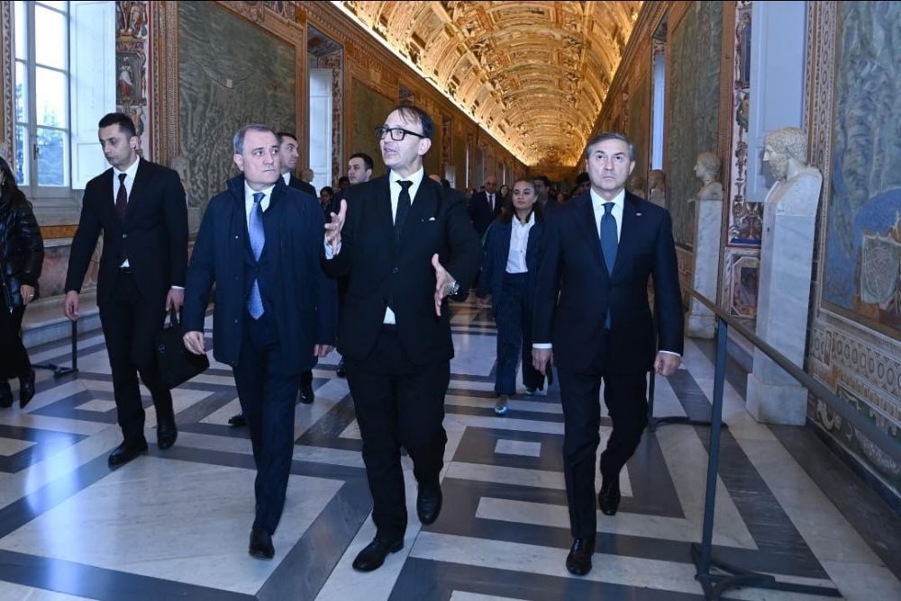 Ministro Esteri Jeyhun Bayramov in visita in Vaticano - foto: Ambasciata