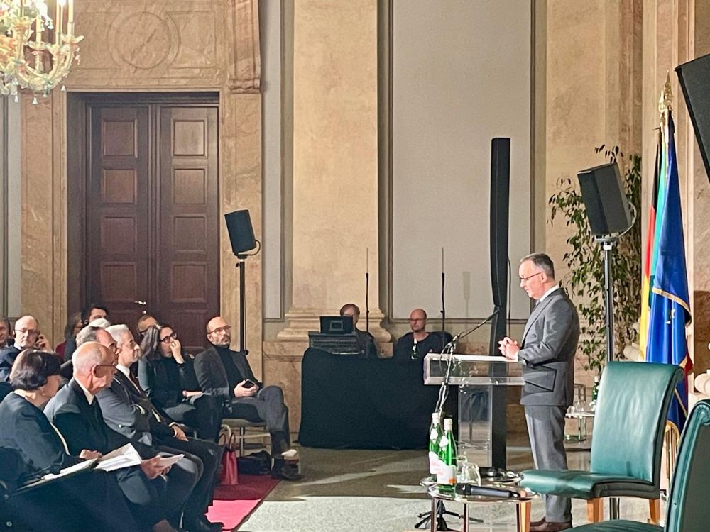 Ambasciata a Berlino, “Vigoni Lecture” con Alessandro Profumo - foto: Ambasciata