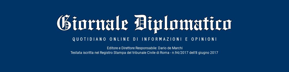 Testata sito web Giornale Diplomatico