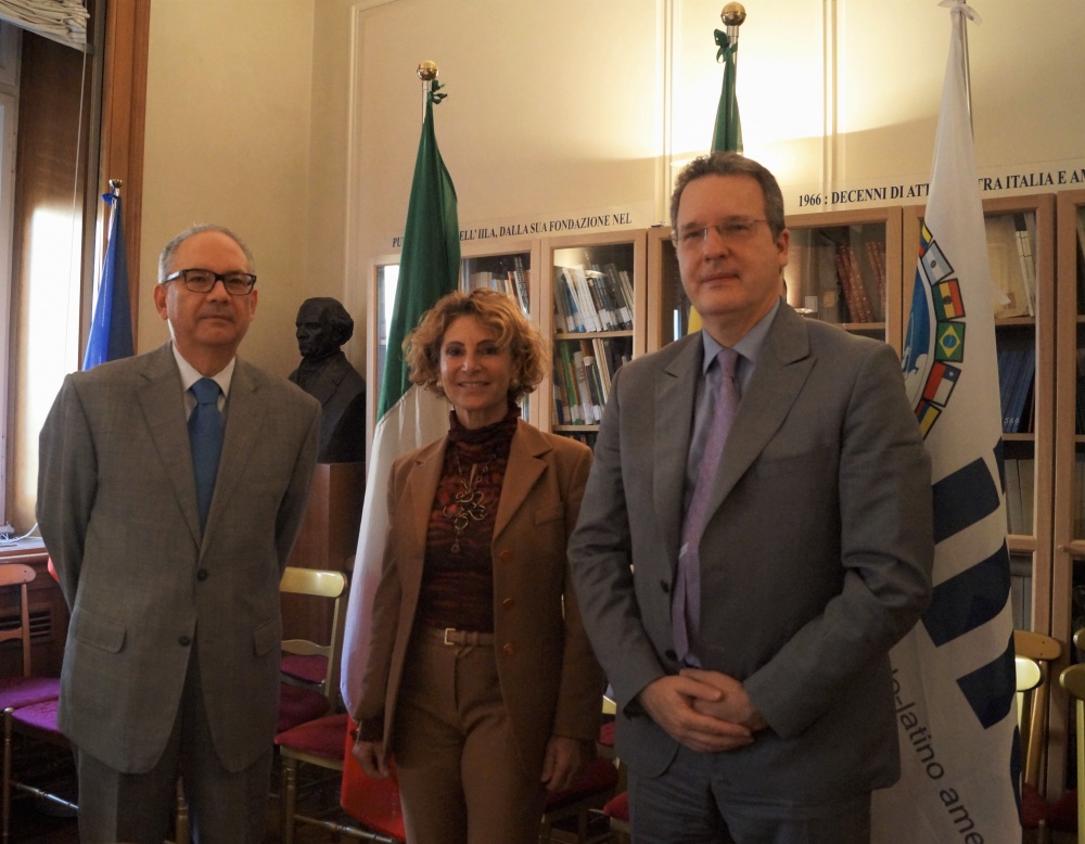 Brasile: amb. Helio Vitor Ramos Filho; Antonella Cavallari; Kenneth Félix Haczynski Da Nóbrega, Segretario Trattative bilaterali in M.O. Europa e Africa