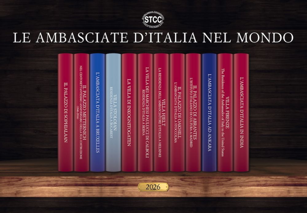 Il prezioso calendario sui palazzi delle Ambasciate d&rsquo;Italia nel mondo