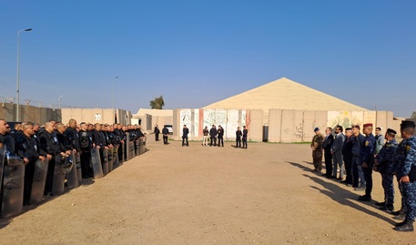 Amb. Greganti visita «Camp Dublin» a Baghdad