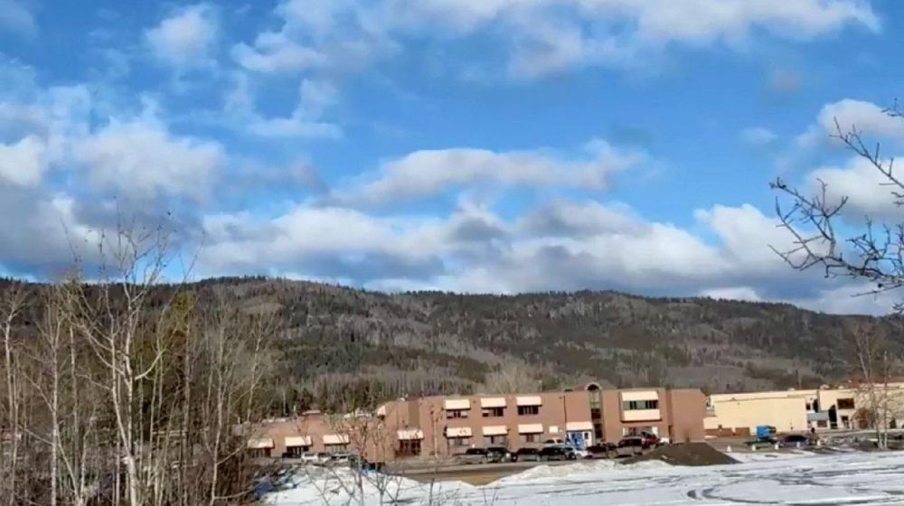 L'istituto scolastico di Tumbler Ridge in Canada dove si &egrave; consumata la sparatoria  