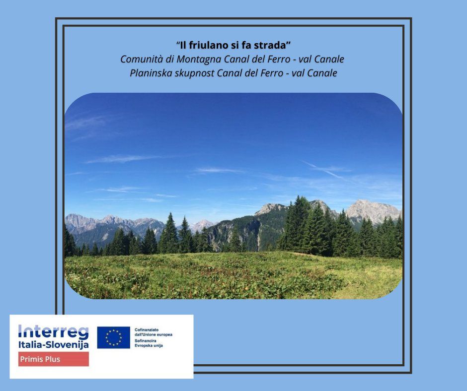 Canal del Ferro - Progetto “Primis Plus”