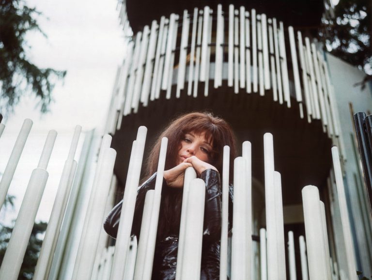 Monica Vitti a Casa Papnice - foto ©Archivio Casa Papanice