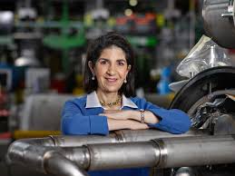 La prof. Fabiola Gianotti