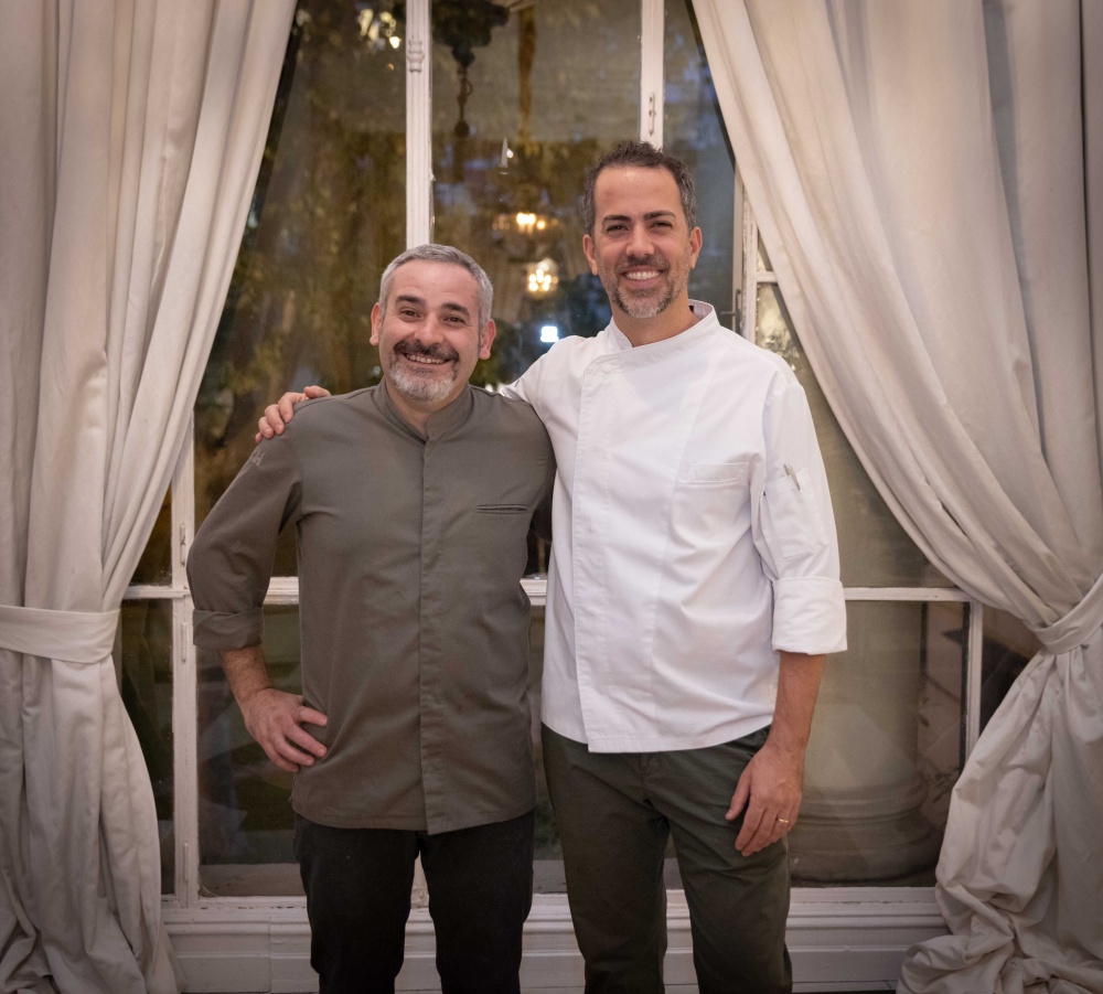 Gli chef Fabio Gambirasi e Gianni Pinto