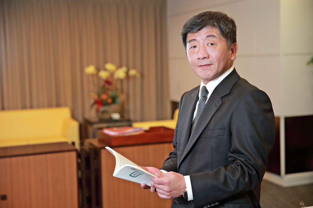 Il ministro della Salute di Taiwan, Chen Shih-chung