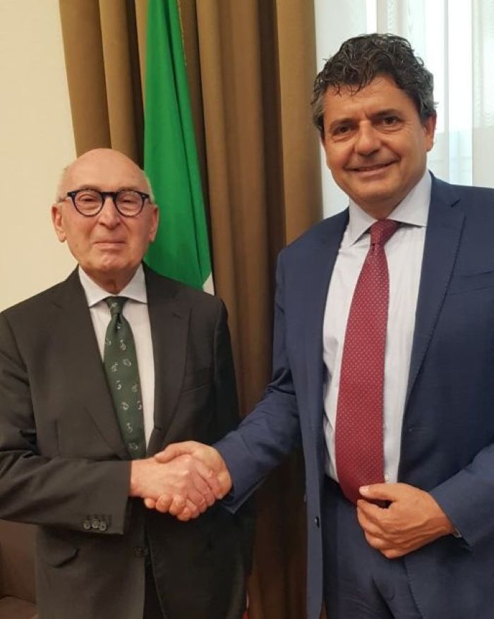 Amb. Ciarlatani e D'Agata