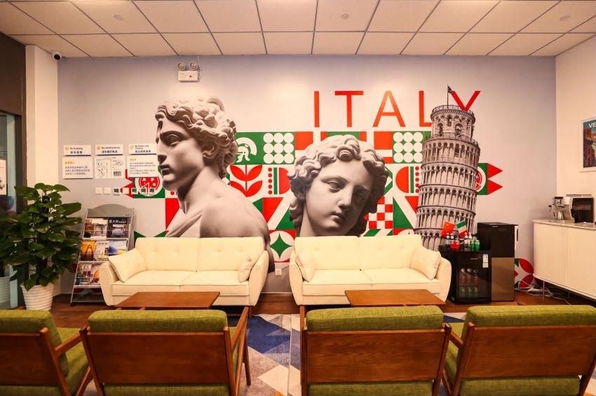 Ufficio Visti per l’Italia a Pechino di VFS Global, premium lounge