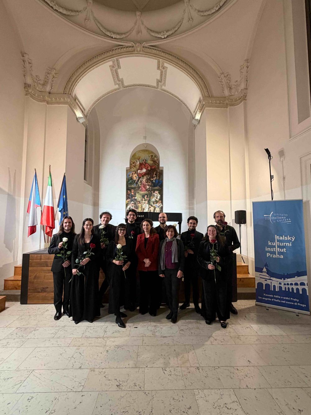 Concerto Ottetto Vocale Coro Cattedrale di Siena - foto: IIC Praga