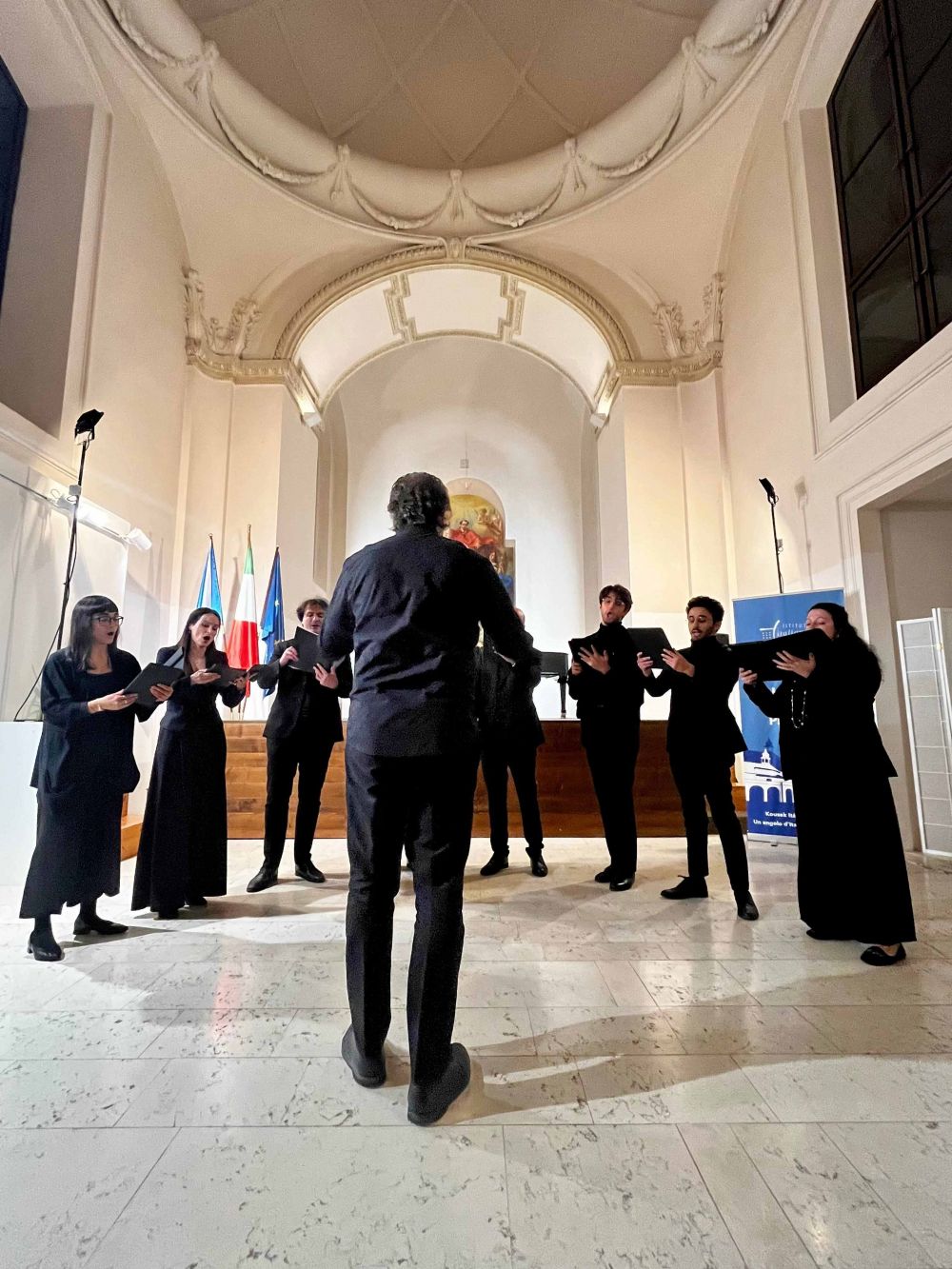 Concerto Ottetto Vocale Coro Cattedrale di Siena - foto: IIC Praga