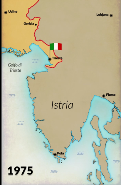 Il confine del Trattato di Osimo