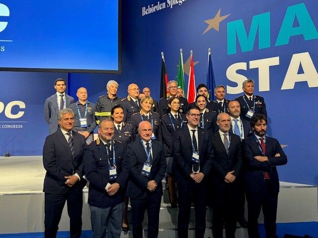 A Berlino Congresso europeo di Polizia con Sottosegretario Molteni - foto: Ambasciata