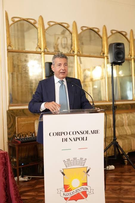Corpo Consolare Napoli Mariano Bruno segretario generale