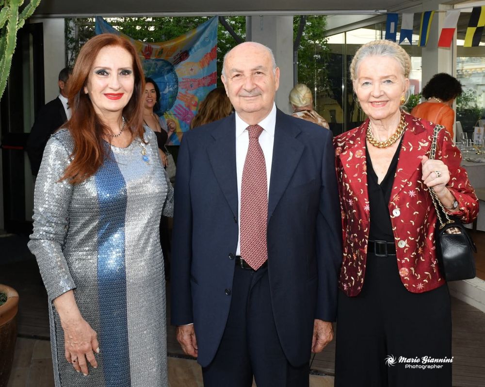 Amb. Gaetano Cortese e signora - foto: Mario Giannini