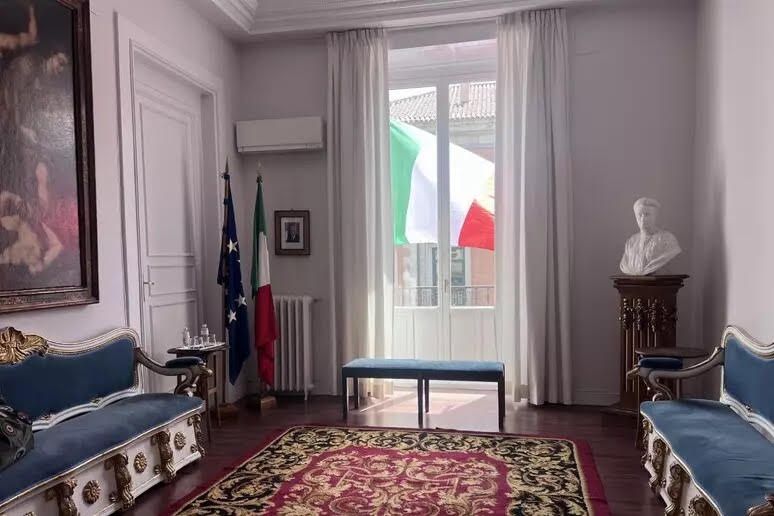 Interni de «Il Palazzo di Abrantes - L’Istituto Italiano di Cultura a Madrid»