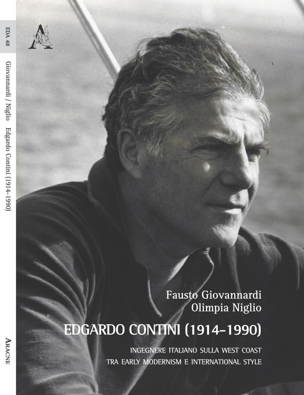 La copertina del libro dedicato all'ing. Edgardo Contini