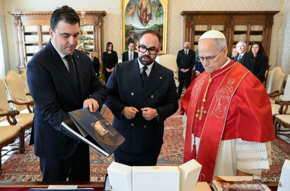 I Capitani Reggenti ricevuti in udienza privata da Papa Leone XIV - foto ufficiale