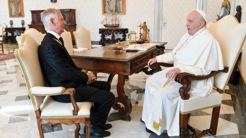 Papa Francesco e amb. Ivan Soltanovsky