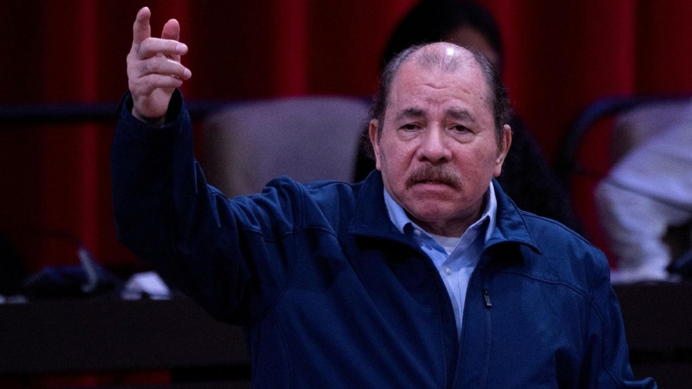 Il presidente del Nicaragua, Daniel José Ortega Saavedra