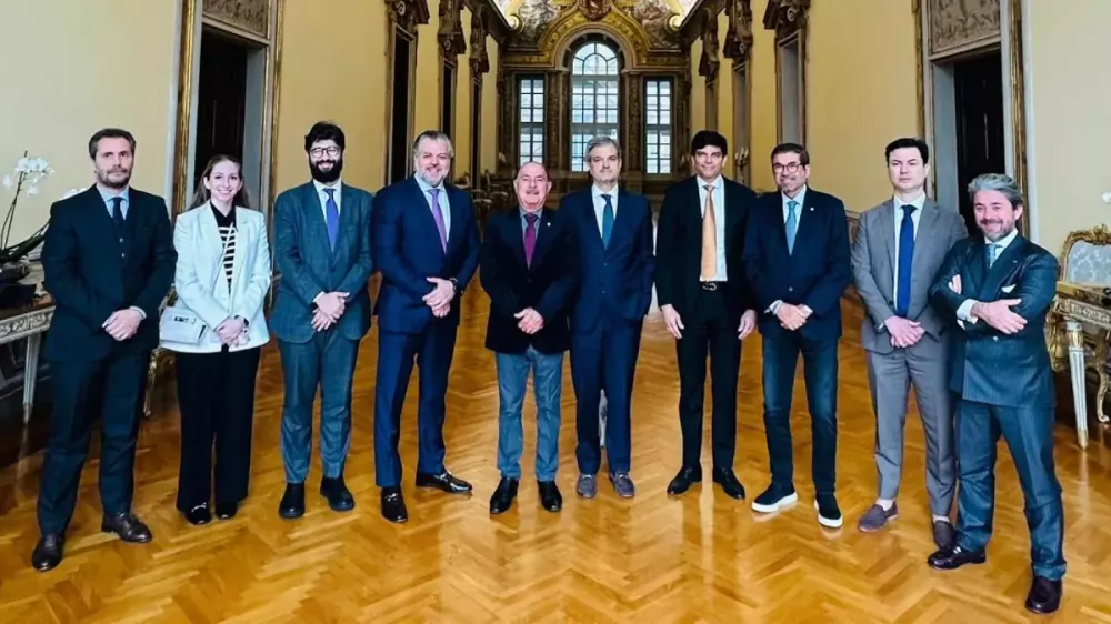 La delegazione di parlamentari del Brasile a Roma - foto: Italcam