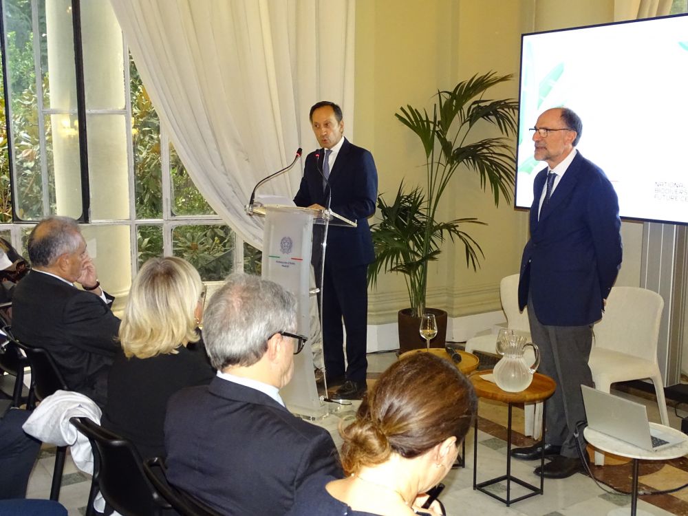 Ambasciatore del Portogallo in Spagna, José Augusto Duarte - foto: Ambasciata d'Italia