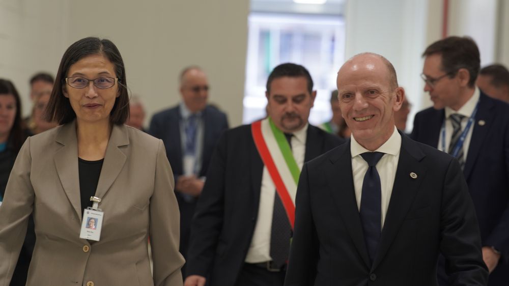 Da sx: Doris Hsu e Marco Sciamnna - Foto: GlobalWafers