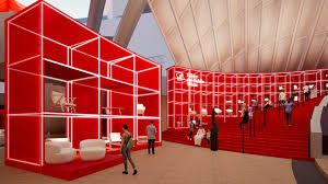 Red in progress. Salone del Mobile. Milano meets Riyadh