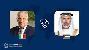 I ministri Tajani e Al Sabah