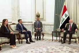 Amb. Niccol&ograve; Fontana ricevuto dal neo presidente dell'Iraq, Nizar Amedi