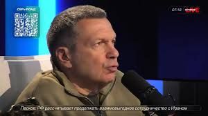 Il conduttore televisivo russo Vladimir Solovyev