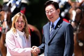Presidente Meloni incontra il presidente della Repubblica di Corea, Lee - foto: PCM