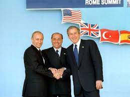 Putin, Berlusconi e Bush Jr