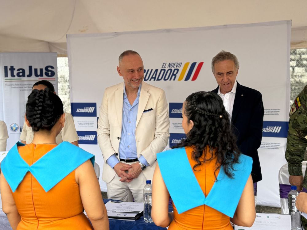 Ecuador: amb. Davoli lancia progetti riabilitazione detenuti - foto: Ambasciata