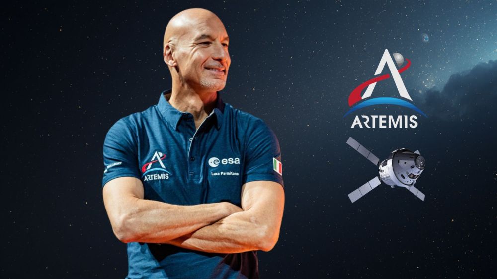 Astronauta Luca Parmitano pilota missione programma lunare Artemis III