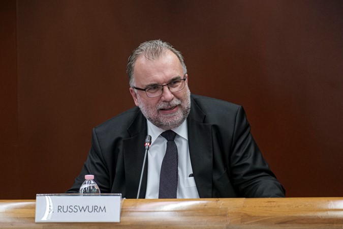 Il presidente Siegfried Russwurm