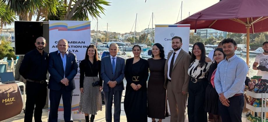 L'ambasciatore della Colombia, Ligia Margarita Quessep Bitar - foto: Ambasciata