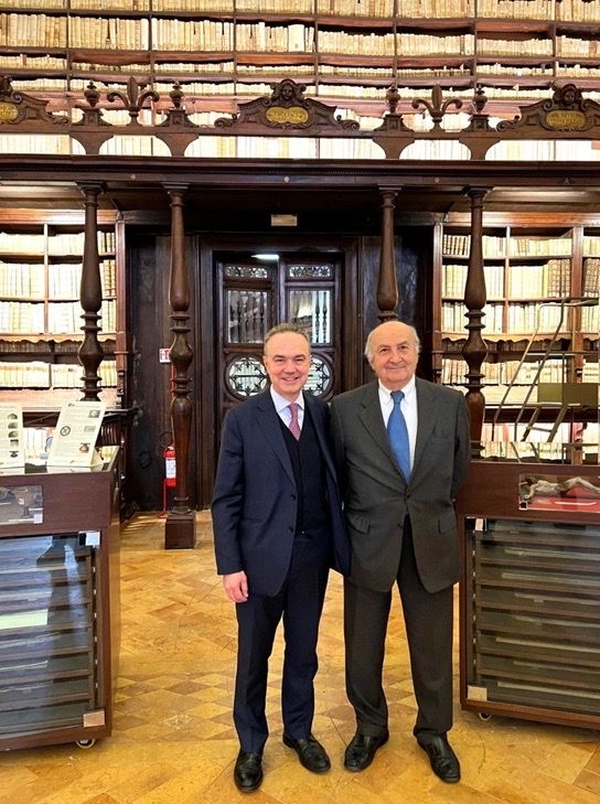 Gli ambasciatori Stefano Baldi e Gaetano Cortese